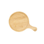 Planche en bois de bambou pour fondue, vaisselle, plateau à bœuf et agneau, fournitures de magasin de fondue, rectangulaire 4020, rectangulaire 4516, circulaire 3624, circulaire 3826, circulaire 4429