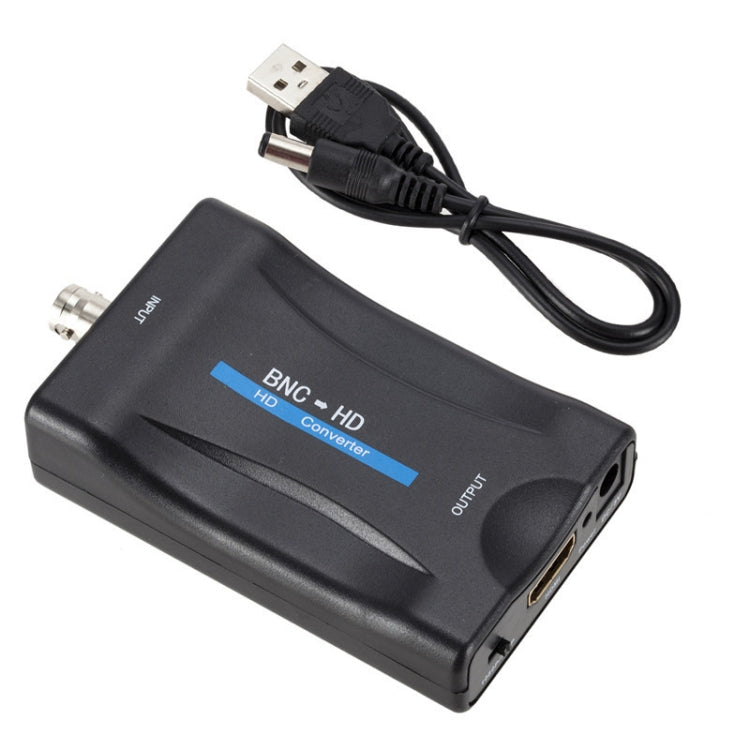 Convertisseur audio et vidéo HD BNC vers HD 1080P pour surveillance, conversion coaxiale, BNC vers HDMI