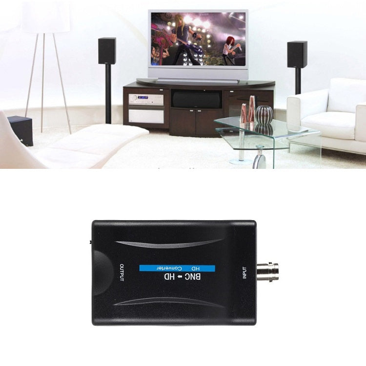 Convertisseur audio et vidéo HD BNC vers HD 1080P pour surveillance, conversion coaxiale, BNC vers HDMI