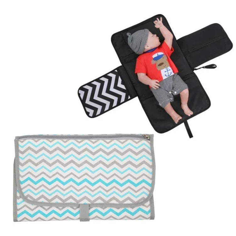 Matelas à Langer Portable Table à Langer Multifonction Sac Imperméable