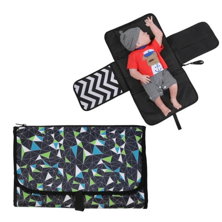 Matelas à Langer Portable Table à Langer Multifonction Sac Imperméable