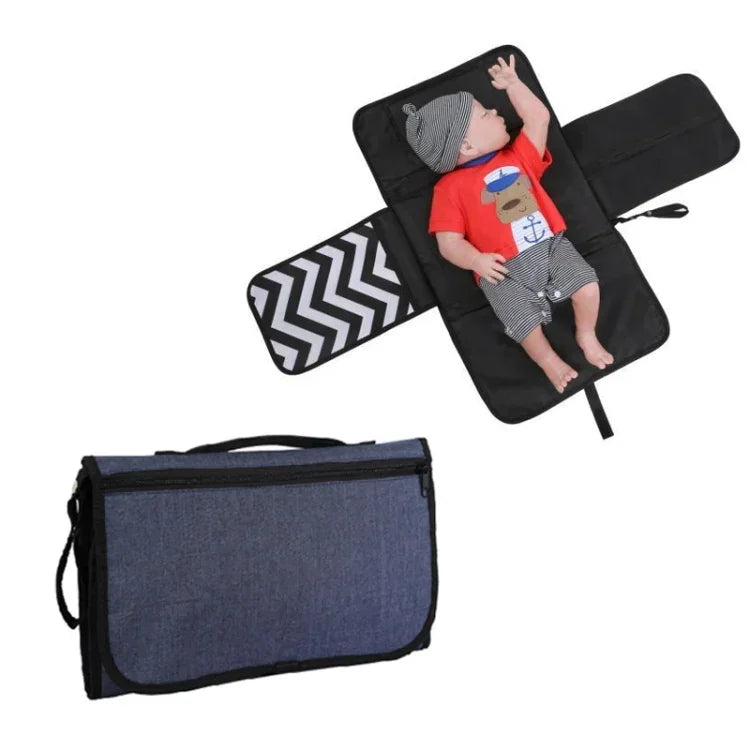Matelas à Langer Portable Table à Langer Multifonction Sac Imperméable