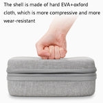 Boîte de protection pour câbles d'alimentation d'ordinateur portable et stockage numérique Baona BN-F011, gris, noir, gris extra large, noir extra large