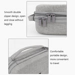Boîte de protection pour câbles d'alimentation d'ordinateur portable et stockage numérique Baona BN-F011, gris, noir, gris extra large, noir extra large