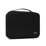 Boîte de protection pour câbles d'alimentation d'ordinateur portable et stockage numérique Baona BN-F011, gris, noir, gris extra large, noir extra large