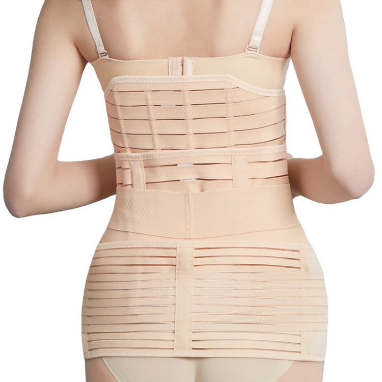 Ensemble de trois ceintures abdominales élastiques post-partum, corset de maternité, ceinture abdominale pour césarienne, M, L, XL, 2XL