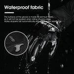 WEST BIKING YP0211220 Gants de ski chauds en polaire d'hiver Gants d'équitation antidérapants en silicone, M, L, XL