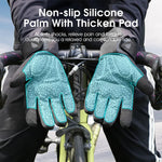WEST BIKING YP0211220 Gants de ski chauds en polaire d'hiver Gants d'équitation antidérapants en silicone, M, L, XL