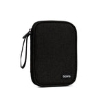 Housse de protection pour disque dur mobile Baona BN-C003 Sac de rangement portable pour disque dur, double couche (gris), double couche (noir), simple couche (gris), simple couche (noir)
