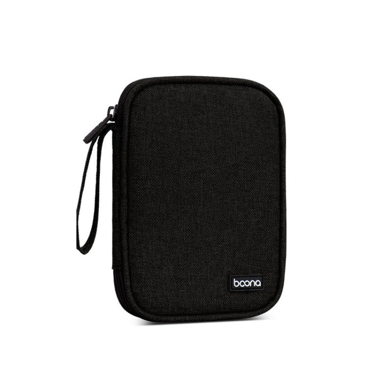 Housse de protection pour disque dur mobile Baona BN-C003 Sac de rangement portable pour disque dur, double couche (gris), double couche (noir), simple couche (gris), simple couche (noir)