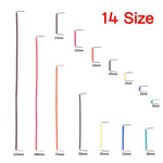 Kit de fils de connexion sans soudure en forme de U, 14 longueurs, 840 pièces, 560 pièces, 140 pièces