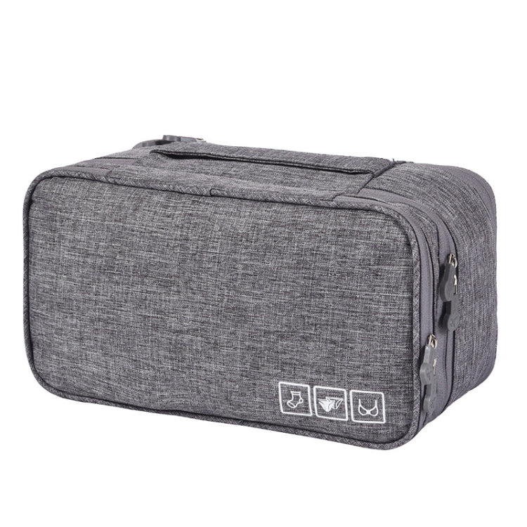 Sac de rangement étanche pour sous-vêtements, noir, gris, violet, bordeaux, bleu ciel, bleu marine