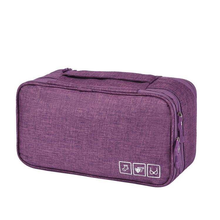 Sac de rangement étanche pour sous-vêtements, noir, gris, violet, bordeaux, bleu ciel, bleu marine