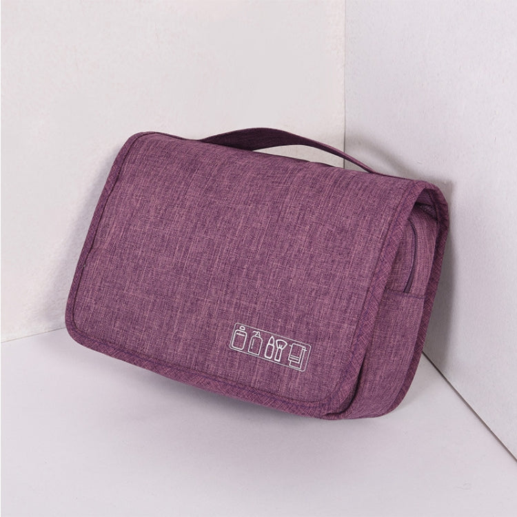 Trousse de Toilette de Voyage Imperméable Sac de Rangement Portable Anti-Poussière Trousse de Maquillage Suspendue, Violet, Noir, Gris, Rouge Vin, Bleu Ciel, Bleu Marine