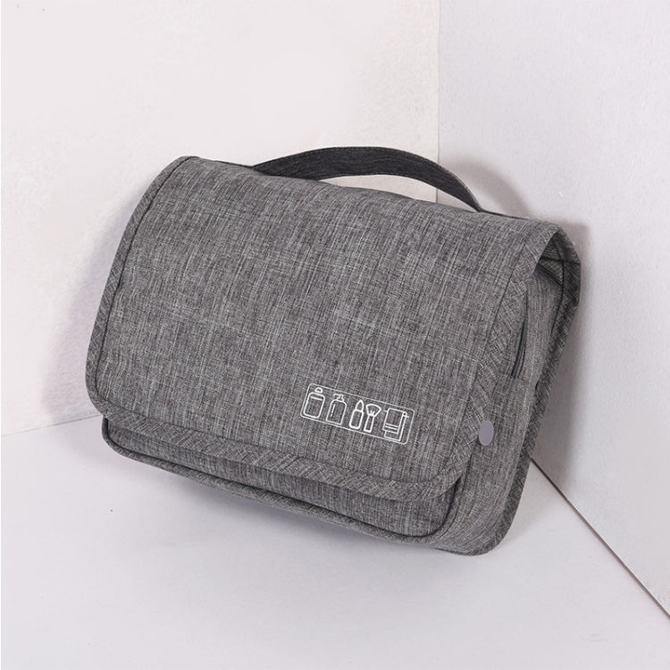 Trousse de Toilette de Voyage Imperméable Sac de Rangement Portable Anti-Poussière Trousse de Maquillage Suspendue, Violet, Noir, Gris, Rouge Vin, Bleu Ciel, Bleu Marine