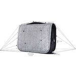 Trousse de Toilette de Voyage Imperméable Sac de Rangement Portable Anti-Poussière Trousse de Maquillage Suspendue, Violet, Noir, Gris, Rouge Vin, Bleu Ciel, Bleu Marine