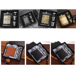Flasque de poche portable en acier inoxydable avec verre à vin et entonnoir, Style :, 8OZ New Jack Patch Core, 8OZ Old Jack Patch Core, 8OZ Old Man Patch Core, 8OZ motif floral jaune Core, 7OZ Jack cuir noir gris, 7OZ Jack cuir jaune Old Man gris