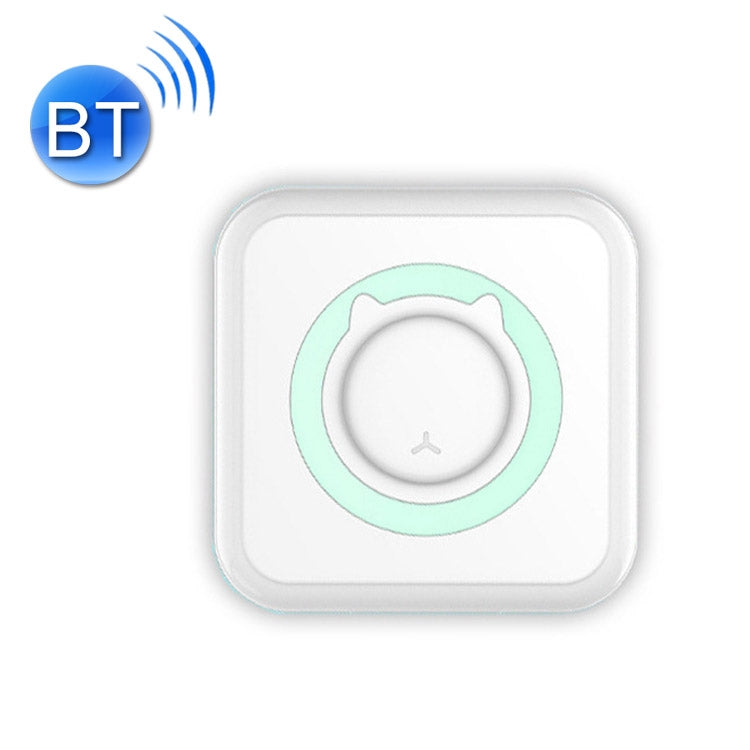 Imprimante de poche mini pratique pour étudiants, imprimante thermique Bluetooth pour photos, notes et données, bleu, rose