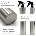 Arrosoir en acier inoxydable 304 pour asperger, bouteille d'arrosage, 250ml, 350ml