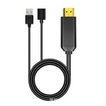 L3B Câble USB Type-C vers HDMI compatible, adaptateur audio, connecteur d'écran HD TV trois-en-un, L3B