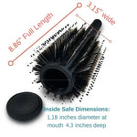 Boîte à médicaments portable en plastique H3005 avec boîte de rangement pour peigne à rouleau