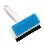 Brosse de nettoyage murale pour salle de bain, essuie-glace de fenêtre, de verre et de miroir domestique