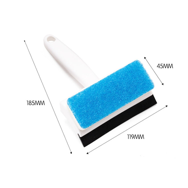Brosse de nettoyage murale pour salle de bain, essuie-glace de fenêtre, de verre et de miroir domestique