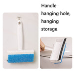 Brosse de nettoyage murale pour salle de bain, essuie-glace de fenêtre, de verre et de miroir domestique