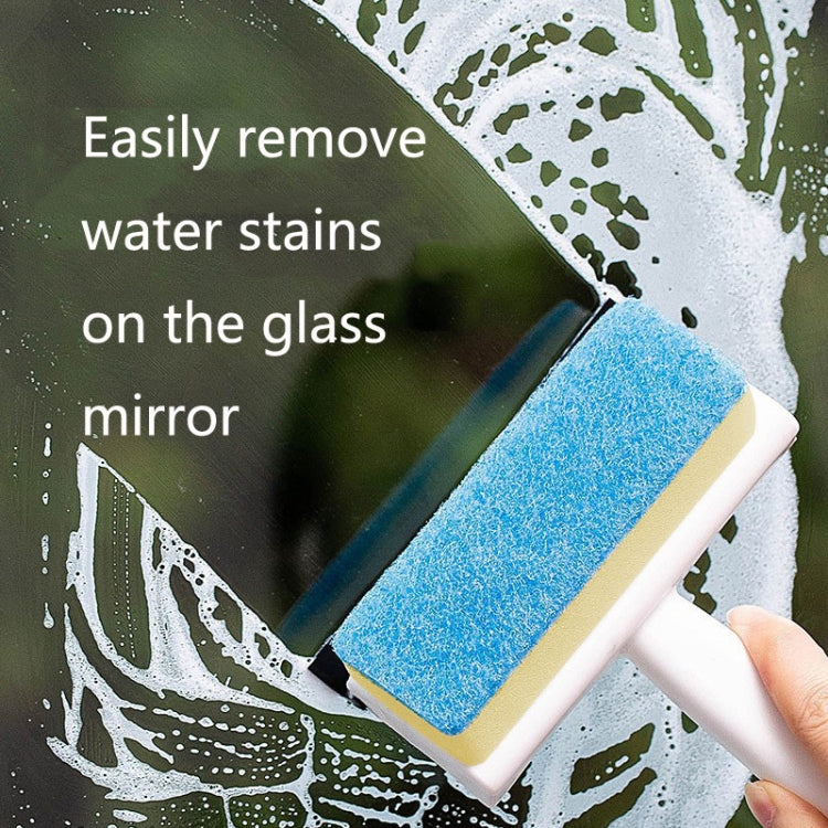 Brosse de nettoyage murale pour salle de bain, essuie-glace de fenêtre, de verre et de miroir domestique