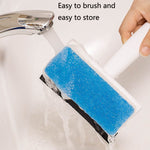 Brosse de nettoyage murale pour salle de bain, essuie-glace de fenêtre, de verre et de miroir domestique