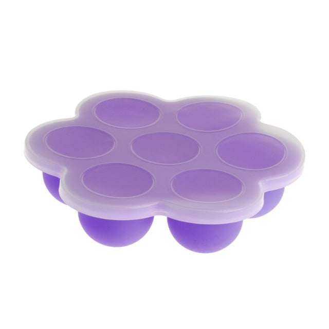 Boîte de stockage alimentaire pour bébé à 7 compartiments, pour fruits, lait maternel, plateau congélateur, bac à légumes