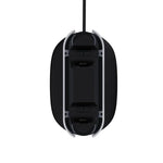 Chargeur double SPARKFOX W20P508 avec poignées sans fil pour PS5, comprenant : chargeur, câble de données et prise de charge.