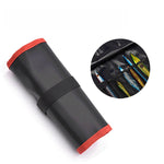 Sac à outils pour appâts de pêche sur route, sac de rangement portable étanche pliable pour appâts plombés, rouge noir, jaune noir