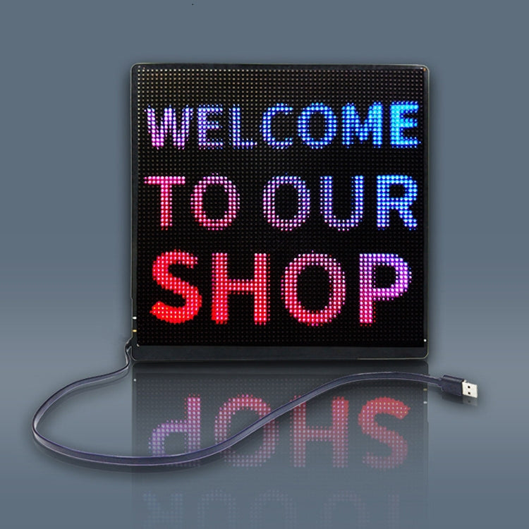 Écran sac à dos LED Bluetooth version intelligente, affichage LED couleur complète, écran publicitaire YSP-001