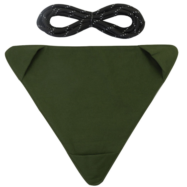 Tabouret triangulaire extérieur, chaise DIY portable en toile imperméable de camp, tabouret de pêche Scorpion, Noir, Kaki, Vert armée, Marron