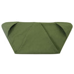 Tabouret triangulaire extérieur, chaise DIY portable en toile imperméable de camp, tabouret de pêche Scorpion, Noir, Kaki, Vert armée, Marron