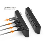 DOBE TP5-0576 Hub USB haute vitesse ? Convertisseur d'extension de transmission pour PS5, TP5-0576