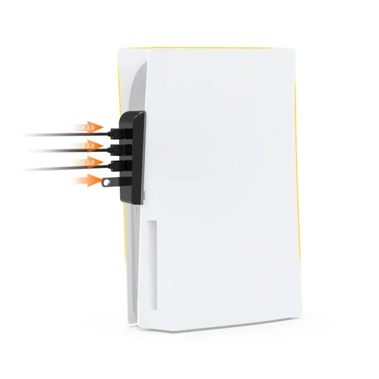 DOBE TP5-0576 Hub USB haute vitesse ? Convertisseur d'extension de transmission pour PS5, TP5-0576
