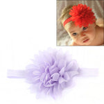 Bandeau élastique pour bébé fille, accessoire capillaire pour enfants, serre-tête fleuri