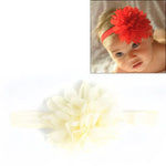 Bandeau élastique pour bébé fille, accessoire capillaire pour enfants, serre-tête fleuri