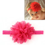 Bandeau élastique pour bébé fille, accessoire capillaire pour enfants, serre-tête fleuri