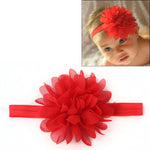 Bandeau élastique pour bébé fille, accessoire capillaire pour enfants, serre-tête fleuri