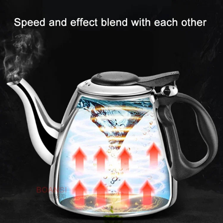 Théière petite en acier inoxydable 304, 1,2L