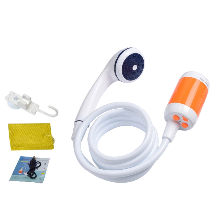 LLT-ES01 Douche électrique pour animaux de compagnie pour camping en plein air, Style :, Standard (Orange Blanc), Standard (Bleu Ciel), Standard (Rose), Haut de gamme (Orange Blanc), Haut de gamme (Bleu Ciel), Haut de gamme (Rose)
