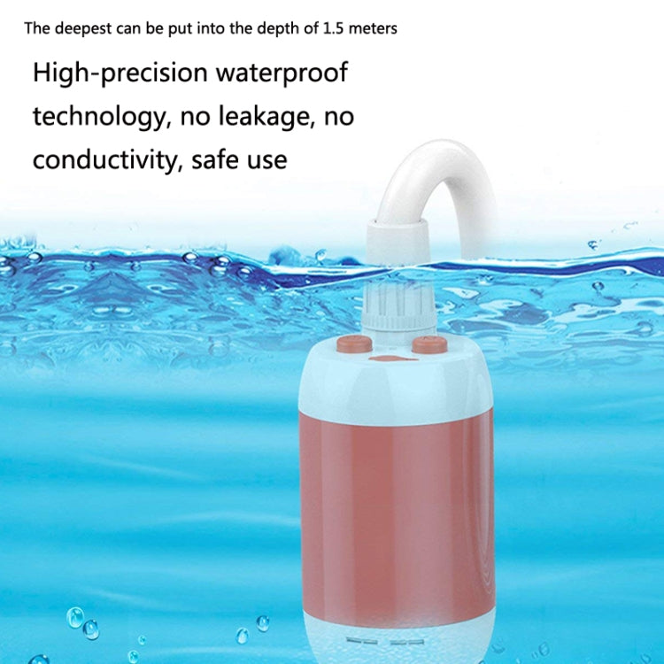 LLT-ES01 Douche électrique pour animaux de compagnie pour camping en plein air, Style :, Standard (Orange Blanc), Standard (Bleu Ciel), Standard (Rose), Haut de gamme (Orange Blanc), Haut de gamme (Bleu Ciel), Haut de gamme (Rose)