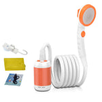 LLT-ES01 Douche électrique pour animaux de compagnie pour camping en plein air, Style :, Standard (Orange Blanc), Standard (Bleu Ciel), Standard (Rose), Haut de gamme (Orange Blanc), Haut de gamme (Bleu Ciel), Haut de gamme (Rose)