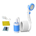 LLT-ES01 Douche électrique pour animaux de compagnie pour camping en plein air, Style :, Standard (Orange Blanc), Standard (Bleu Ciel), Standard (Rose), Haut de gamme (Orange Blanc), Haut de gamme (Bleu Ciel), Haut de gamme (Rose)