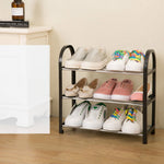 Range-chaussures en fer à plancher, noir, facile à démonter, pour couloir, Triple S, Triple L
