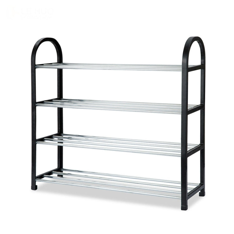 Range-chaussures en fer à plancher, noir, facile à démonter, pour couloir, Triple S, Triple L