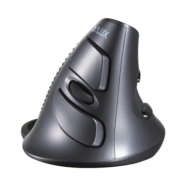 Souris sans fil ergonomique verticale à 6 boutons DELUX M618, sans fil